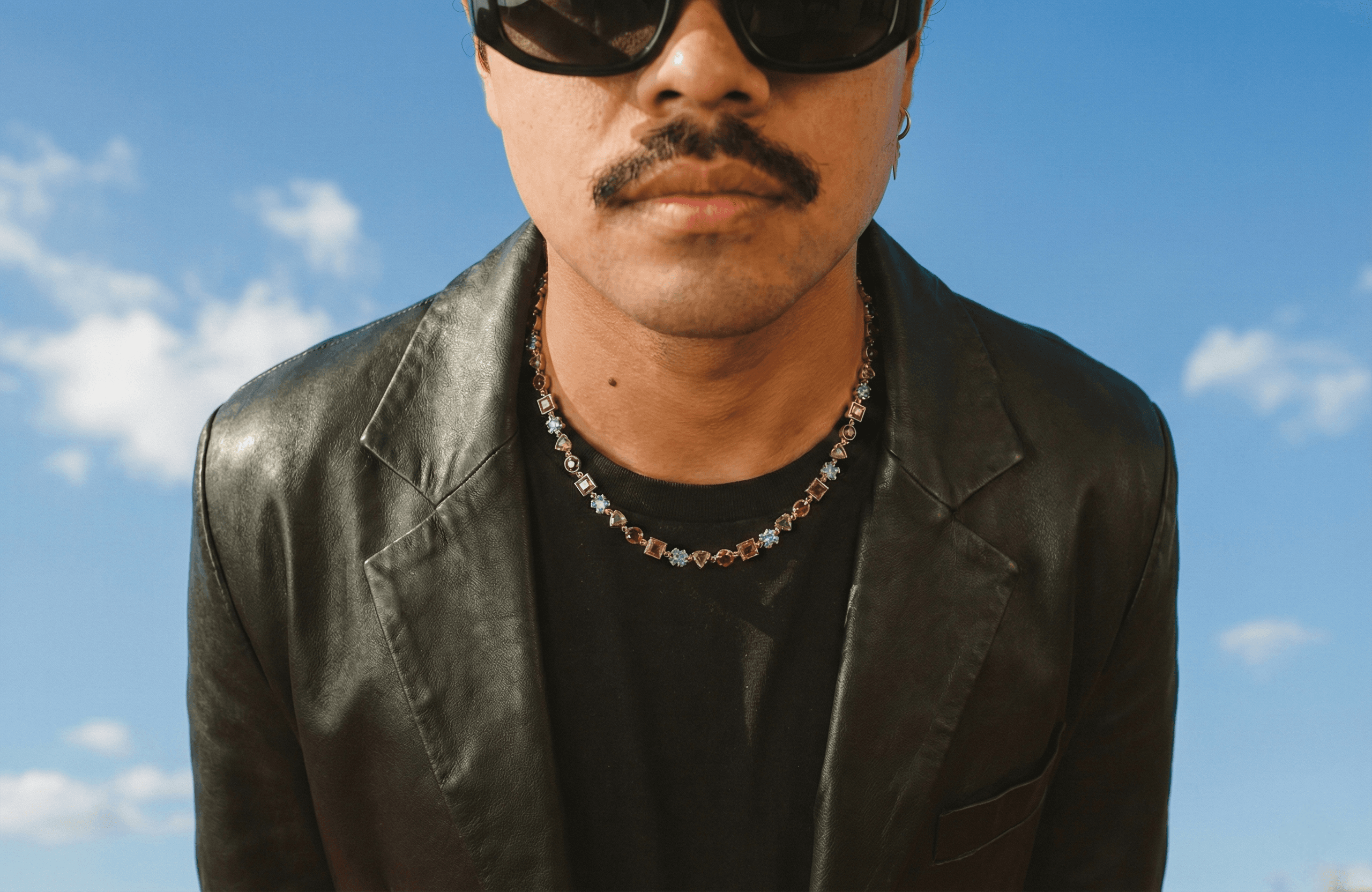 Duflaur Play Your Game - Candy Chain Gold Gemstones Jewelry